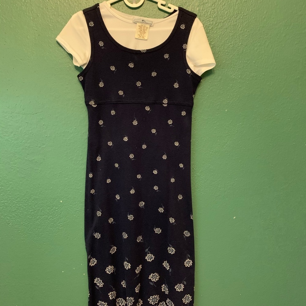 Navy Dress Two piece